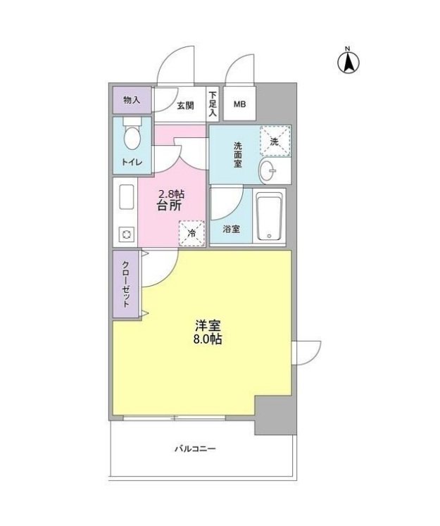 セレーノ品川 間取り