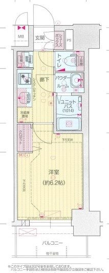 プレサンス太閤通ファシール 間取り