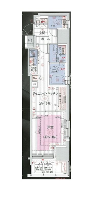 エステムプラザ芝公園 間取り