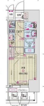 プレサンス東別院セレニス 間取り