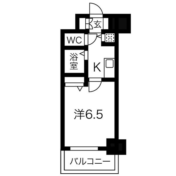 プレサンス新栄デコール 間取り