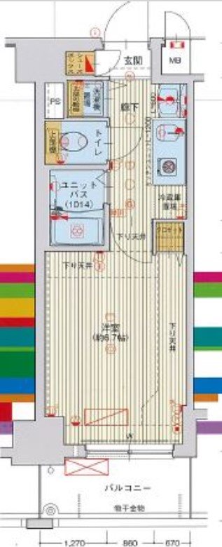 ライジングコート名古屋駅前東 間取り