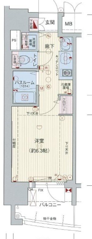 プレサンス桜通グレイス 間取り