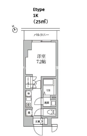 レジディア日本橋馬喰町Ⅱ  間取り