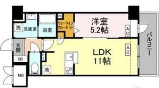 ウインナーワルツ名駅 間取り