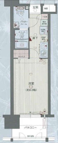 プレサンスmiu新栄 間取り