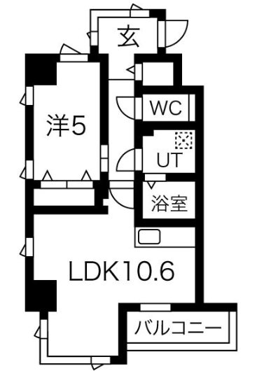 フォートイースト筒井 間取り