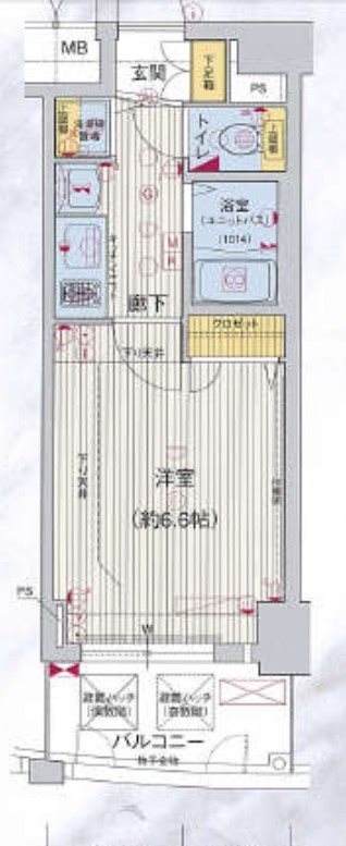 プレサンス千種駅前ネオステージ 間取り