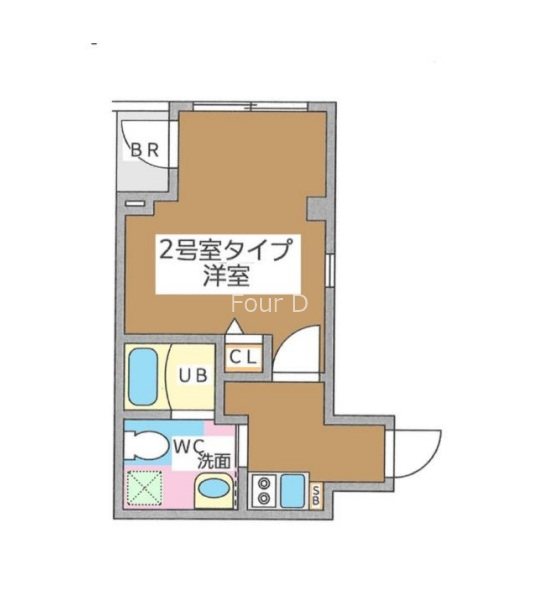 リベルタ銀座イースト 間取り