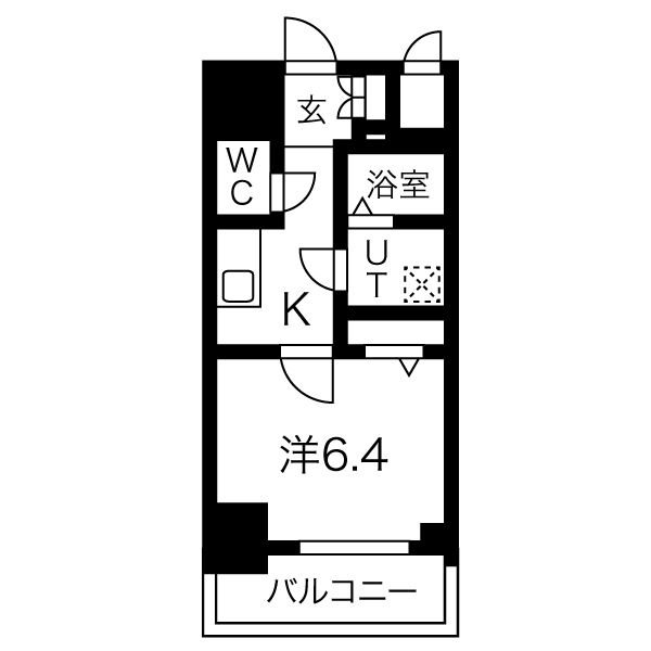 エスリード名古屋STATION WEST 間取り