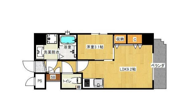 ラクラーレ上前津 間取り
