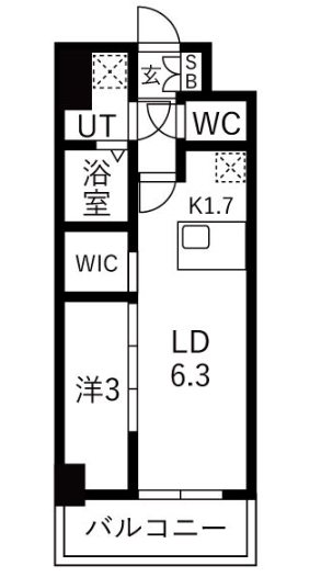 メイクスアート浄心 間取り
