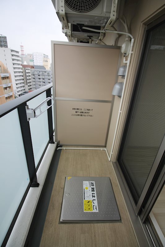 エステムコート名古屋新栄アクシス ベランダ