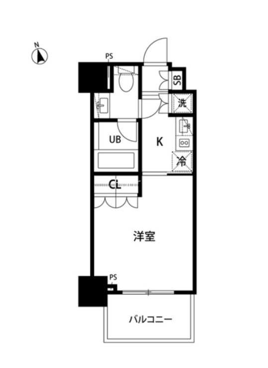 セントラル銀座 間取り