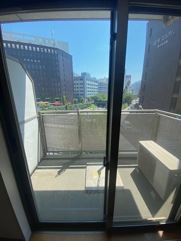 セントラル銀座 ベランダ