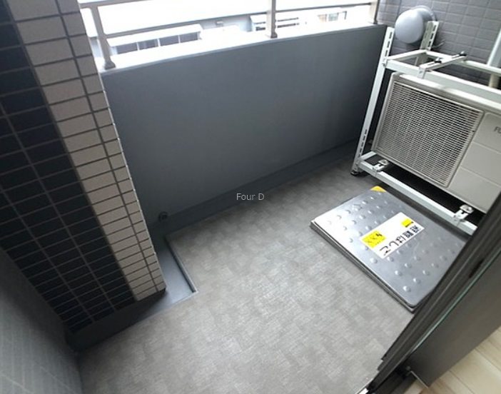 京橋レジデンス ベランダ