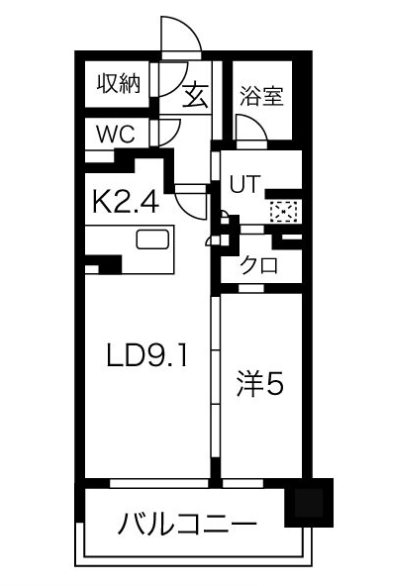 ローレルアイ名駅東 間取り
