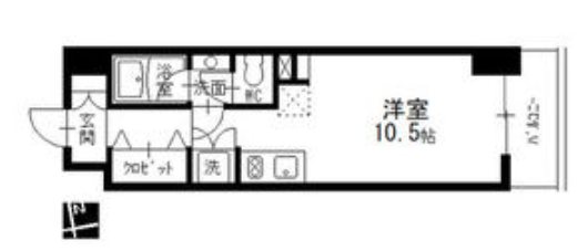泉アパートメント 間取り