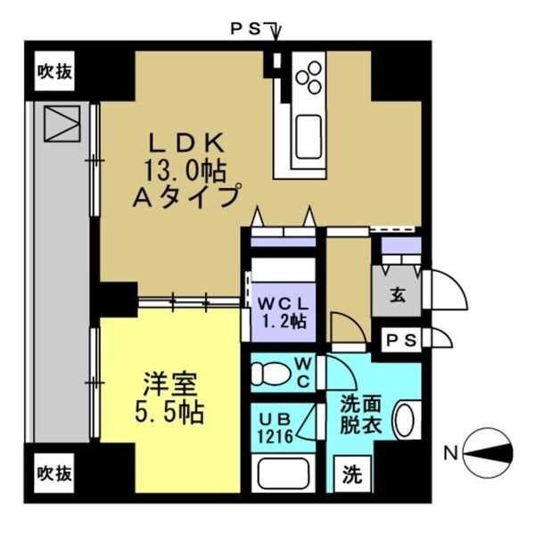 AXIA　MEIEKI 間取り