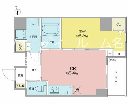 VERITAS　IZUMI 間取り