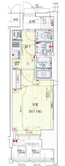 プレサンスNAGOYAファスト 間取り