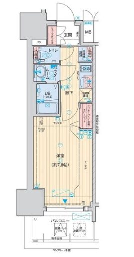 アドバンス名古屋モクシー 間取り