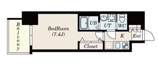 S-RESIDENCE名駅南 間取り