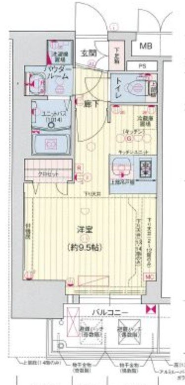 プレサンス上前津リラシス 間取り