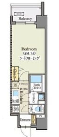 ファスティーナ志賀本通 間取り