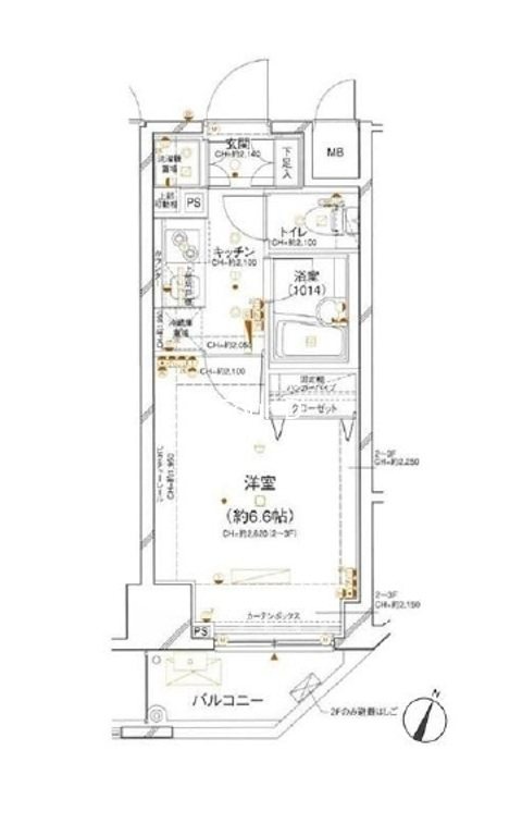 パレステュディオ麻布EAST 間取り