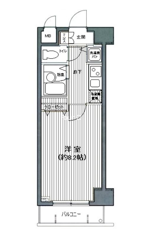 グランド・ガーラ日本橋茅場町 間取り