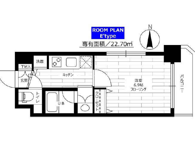 ステージファースト白山Ⅱ  間取り
