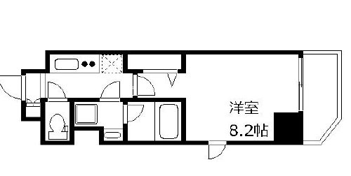 GENOVIA上野　skygarden  間取り