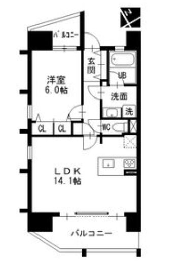 上前津ライズ 間取り