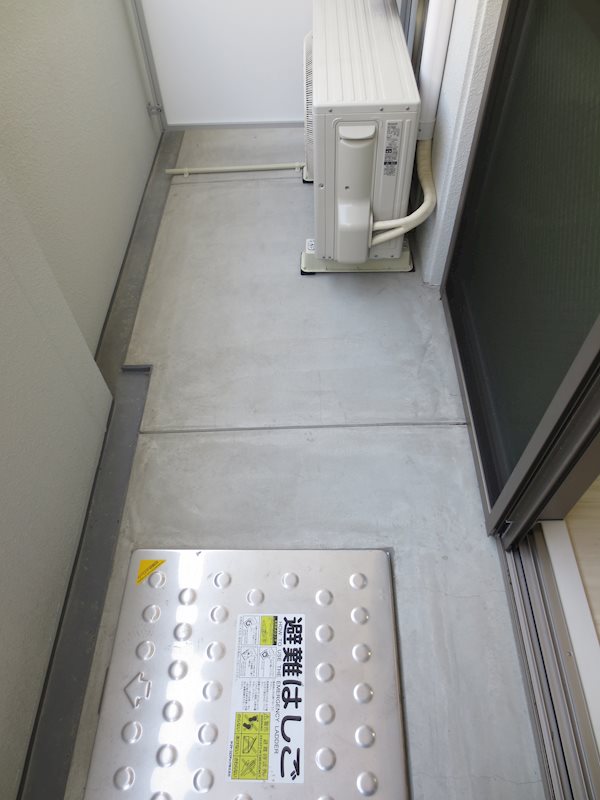 Wコート城西 ベランダ