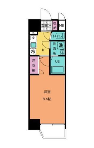 エスリード名城公園 間取り