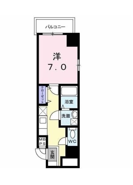 エトワールブランシュ新橋 間取り