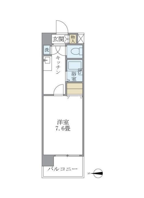 イーストコート芝 間取り