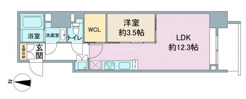 スリーアイランドタワー久屋大通 間取り