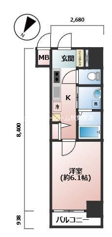 アヴァンティーク銀座２丁目弐番館 間取り