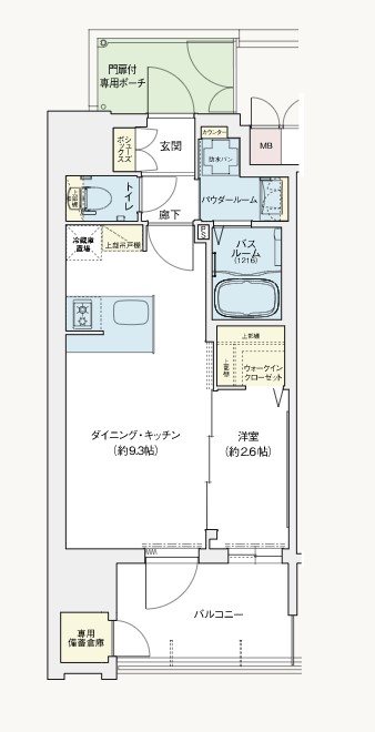 エステムコート名古屋セントリア 間取り