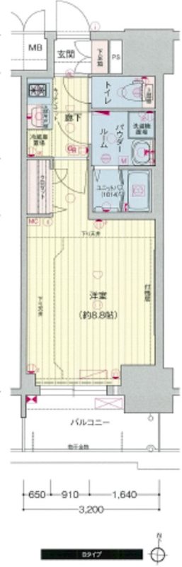 プレサンス錦通 ＴＨＥ 葵 間取り