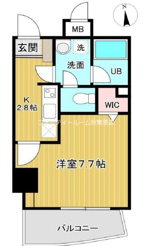 アクアコートK 間取り