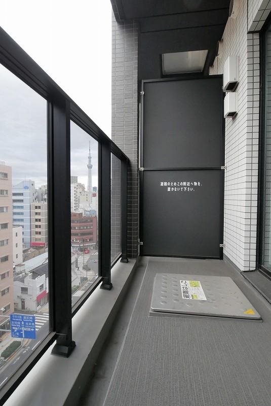 ヴィルドミール浅草橋 ベランダ
