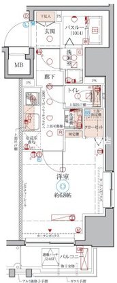クレヴィスタ元浅草 間取り