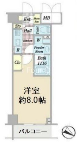 コンシェリア東京BAYSIDE COURT 間取り