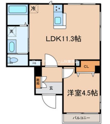 Giugno内神田 間取り