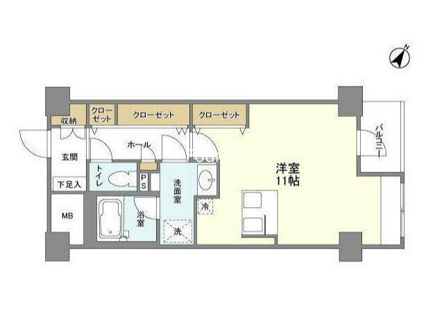 シティテラス田町 間取り