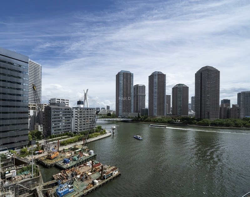 グレイスリヴィエール東京八丁堀 眺望