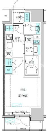 ヴィークブライト蔵前 間取り